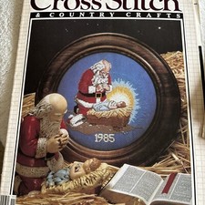 Vintage Lot Of 26 Cross Stitch Country Crafts Magazines Patterns 1985-1989
