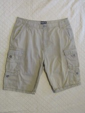 Iron Co. Men's Cargo Shorts Tan Size 36
