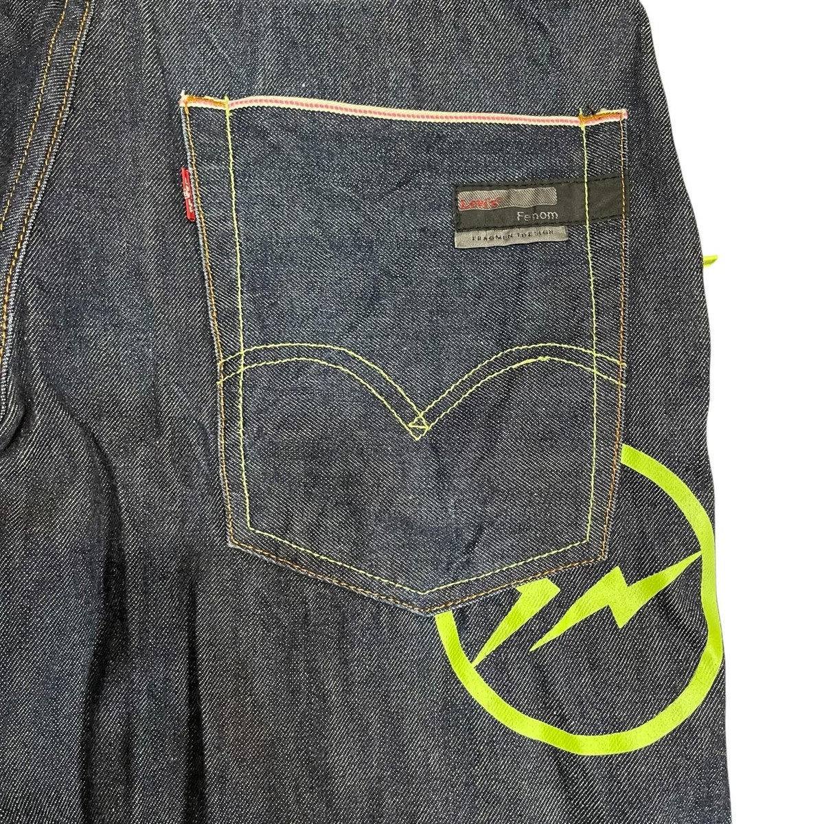 Levis Fenom x Fragment Design Selvedge Blue Denim Jeans