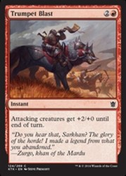 Trumpet Blast 124/269 Khans of Tarkir Foil