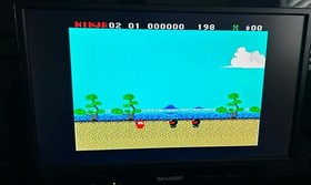 Rare MSX2 Japanese game cartridge import NINJA KUN: ASHURA NO SHO