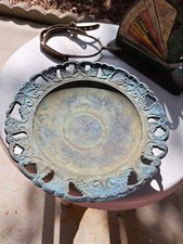 Nice Vintage Copper Or Brass Decorative Candy Dish..