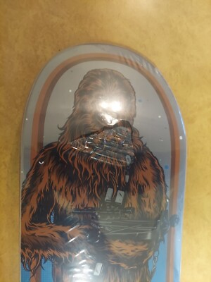 Star Wars Santa Cruz Collectible Skateboard Deck, CHEWBACCA. Seal