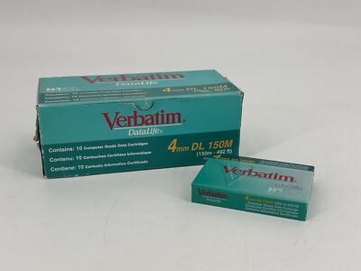 Verbatim DDS 4 DL150M Data Cartridge Datenkassette OVP