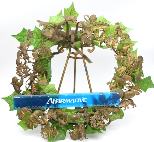 Petit Choses Tutte le stagioni Corona Ottone Animale Vacanze Natale Halloween Raro - Foto 2 di 8