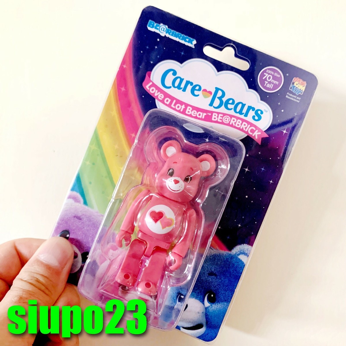 MEDICOM TOY - 新品 BE@RBRICK Love-a-Lot Bear(TM) 1000％ Care Bears: Love-a-Lot Bear 1000% Bearbrick by Medicom Toy