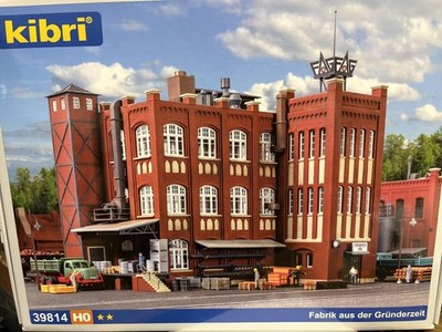Kibri 39814 Old Fashioned Brick-Build Factory HO New