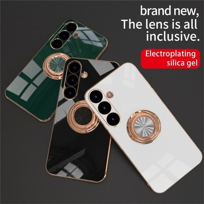 Handyhülle für Samsung Galaxy S26 S25 S24 S23 S21 S22+ Ultra Ring Ständer Hülle