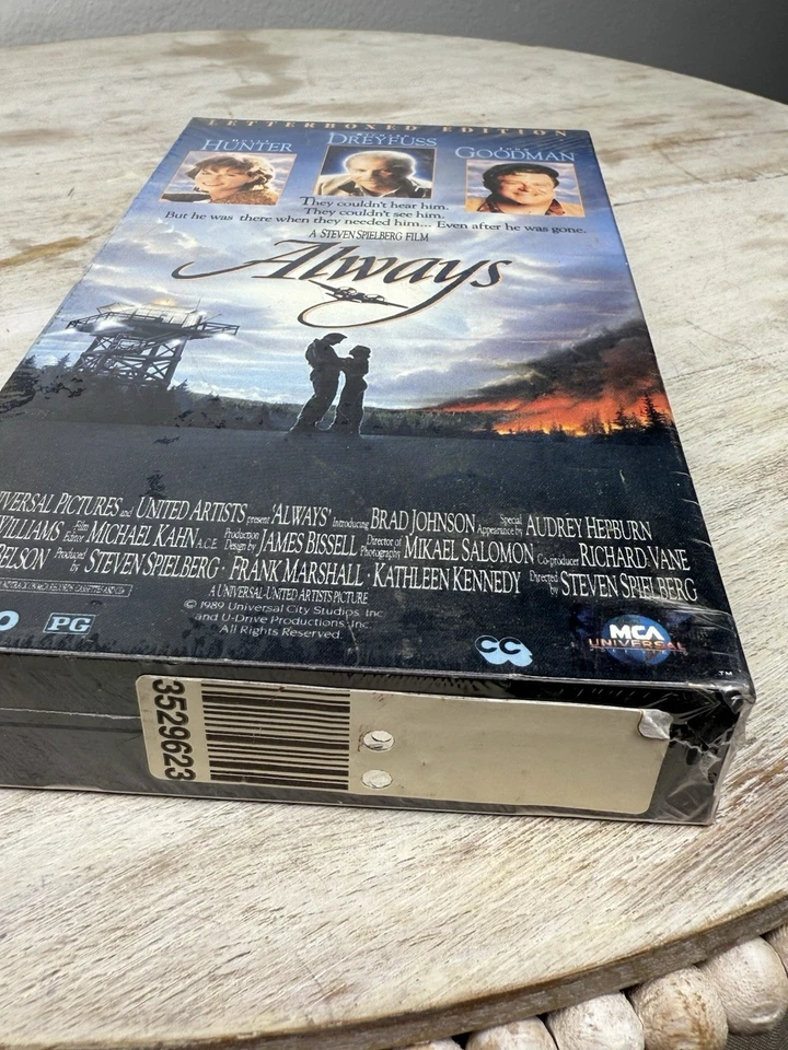 ALWAYS (VHS 1990) Sealed Steven Spielberg’s W/Richard Dreyfuss & John Goodman - Image 3 of 3