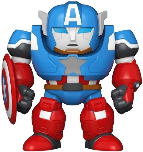 Funko Bitty Bots: Marvel WI, Captain America Mech with Captain America [New Toy]