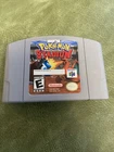 Pokemon Stadium N64 (2000) Authentic Cartridge Works Great