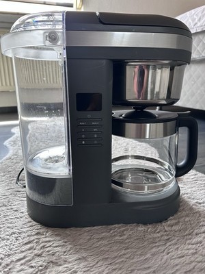 KitchenAid Kaffeemaschine 5KCM1209E Dunkelgrau Gebraucht Top Zustand Ohne OVP #1