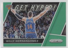 2017-18 Panini Prizm Get Hyped! Green Prizm Willy Hernangomez #GH-WH 0q0