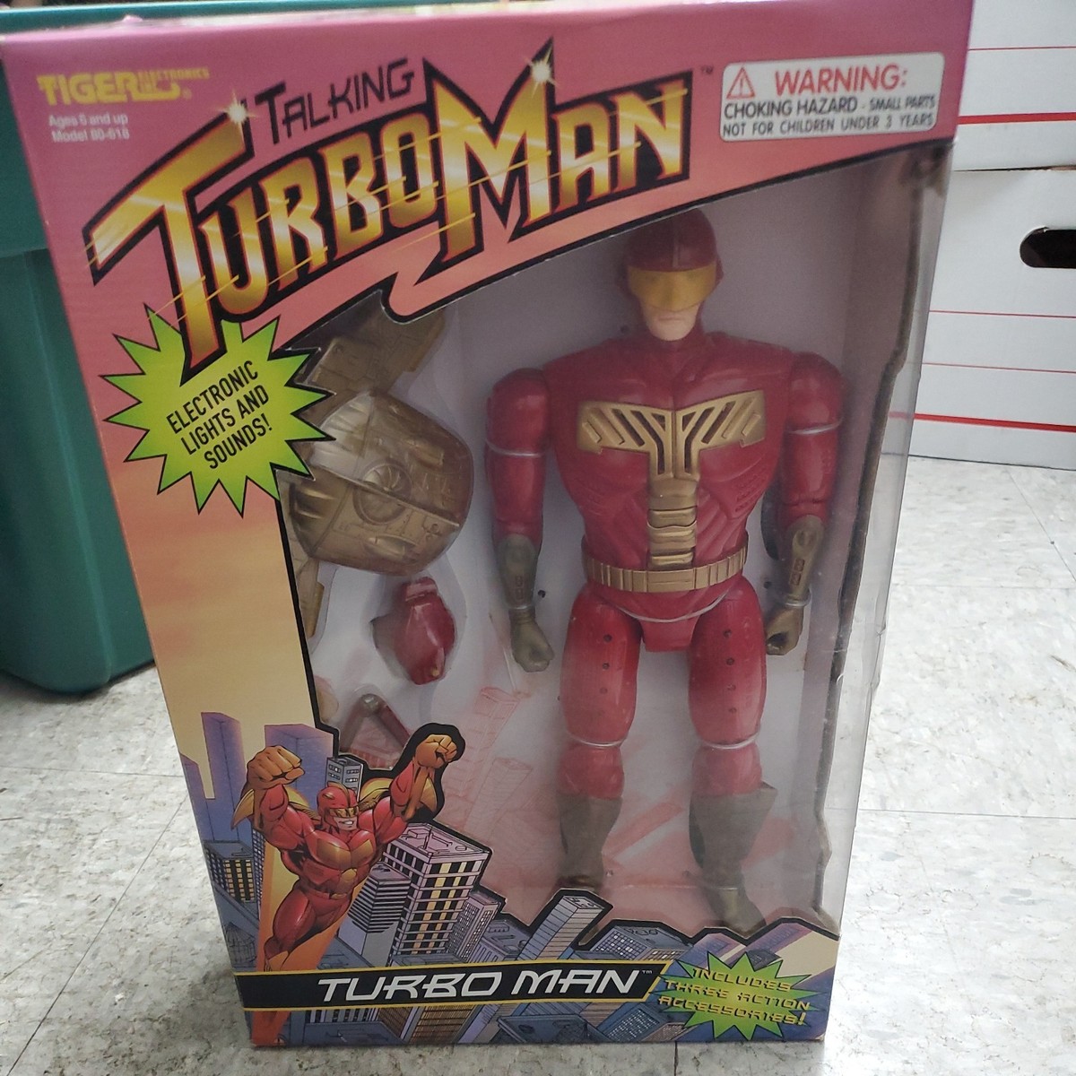 TUBOMAN SAポリッシャー TURBO MAN (Jingle All The Way) Electronic Figure Nostalgic