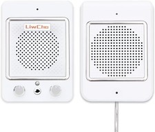 Window Speaker Intercom System,Wired Dual-Way Window Counter Intercom, High P...