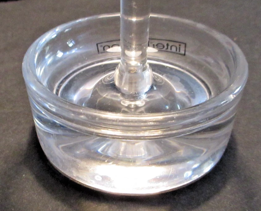 Soporte para cepillo de dientes Franklin original InterDesign iDesign transparente Lucite 2016 Foto 4 de 4