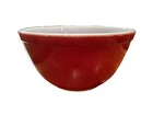 Vintage Pyrex Red 402 1 1/2 Qt Glass Oven Bowl