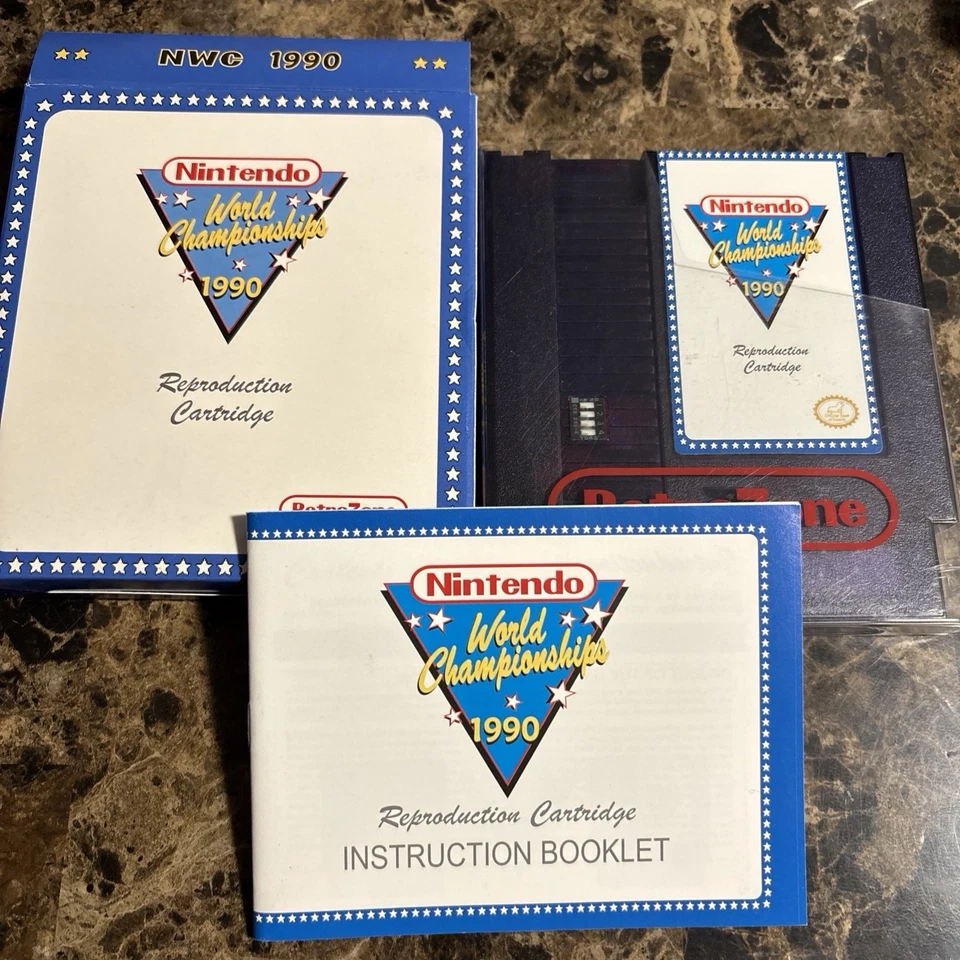 Nintendo World Championships 1990 NWC RetroUSB RetroZone Original Owner Blue - Image 3 of 4