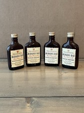 x4-VTG-HUDSON’S BAY CO. Best Precurable Scotch Whisky Bottle-1 2/3 Oz-Scotland