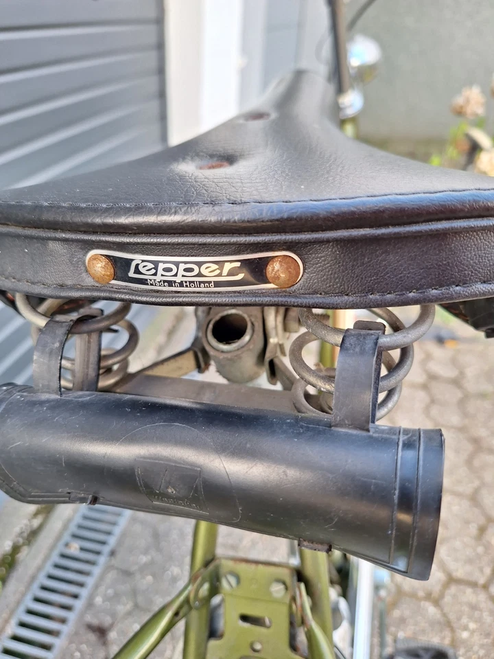 Vintage 70 s Gazelle Hollandrad, Grün,Rh: ca.57 cm, Fahrrad, Oldtimer. Cadillac - Bild 2 von 4