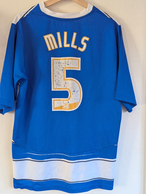 READING 2010/11 Home Shirt #5 MILLS Extra Large (XL) Authentic Puma Trikot
