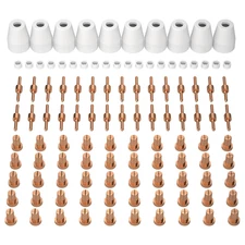 110PCS PT31 Plasma Cutting Consumables for CUT-45 CUT-50 MIG205