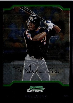 2004 Bowman Chrome Draft Picks Refractor Felix PIE BDP 144 Baseball