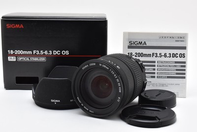 [Near MINT] Sigma AF 18-200mm f/3.5-6.3 DC OS HSM For Nikon AF From JAPAN