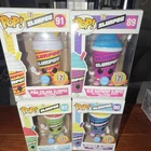 Funko Pop! Vinyl Slurpee 7-Eleven Exclusive Glitter Set #91 #89 #92 #90 Ad Icons