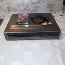 1987 Sharp VC-7864U VCR Player HQ 4 Head Plus Double Comb Filter WORKS