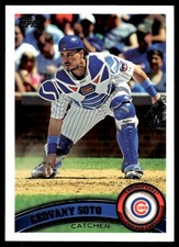 Geovany Soto 2011 Topps #611 Chicago Cubs MLB READ FREE SHIPPING AutographDen