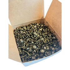 DADS BR1558 Bronze Basket Weave 7/16  Decorative Nails Tacks Upholstery 900 Ct