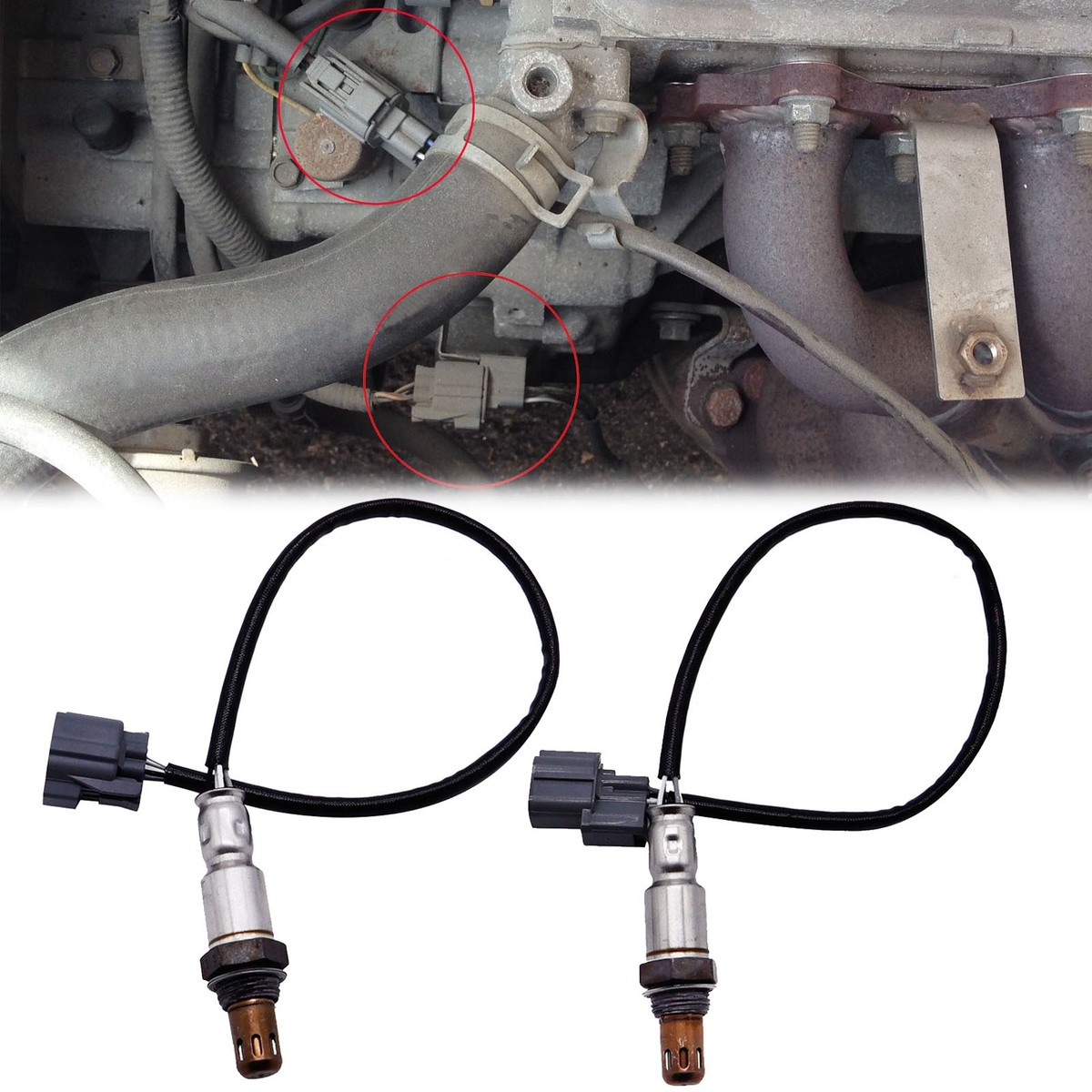 Upstream & Downstream Oxygen O2 02 Sensor For Honda Civic 1.7L