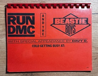 Beastie Boys Run DMC 1987 Tour Itinerary