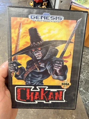 Chakan: The Forever Man (Sega Genesis, 1992) COMPLETE CIB Authentic Tested!