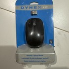 Dynex Optical Mouse DX-PWLMSE Wired Standard Black Storable USB NEW, SEALED — photo 1
