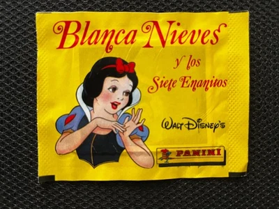 POCHETTE PACKET PANINI DISNEY BLANCHE NEIGE 7 NAINS BLANCA NIEVES 1994 VERSION 5 - Photo 1/2