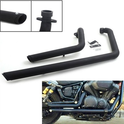 For Yamaha Star Bolt XV950 Longshots Staggered Exhaust Pipe XVS950 Spec 2010-24