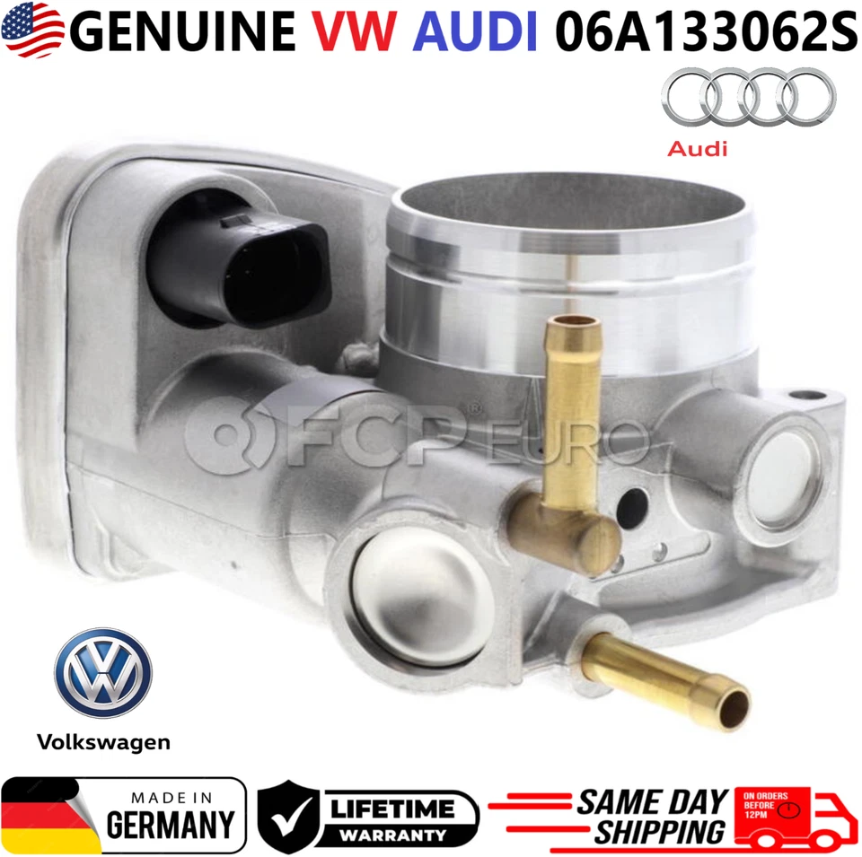 ПОДЛИННЫЙ корпус дроссельной заслонки для 2004-2010 Volkswagen Golf Beetle Jetta 2,0 л 06A133062S - Изображение 2 из 4