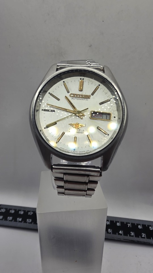 Refurb Citizen 500553 Automatic Watch With Day Date. | eBay