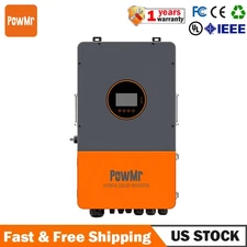 UL 12KW 48V 120V 240V Split Phase Solar Inverter 200A MPPT Controller PV 600Vdc