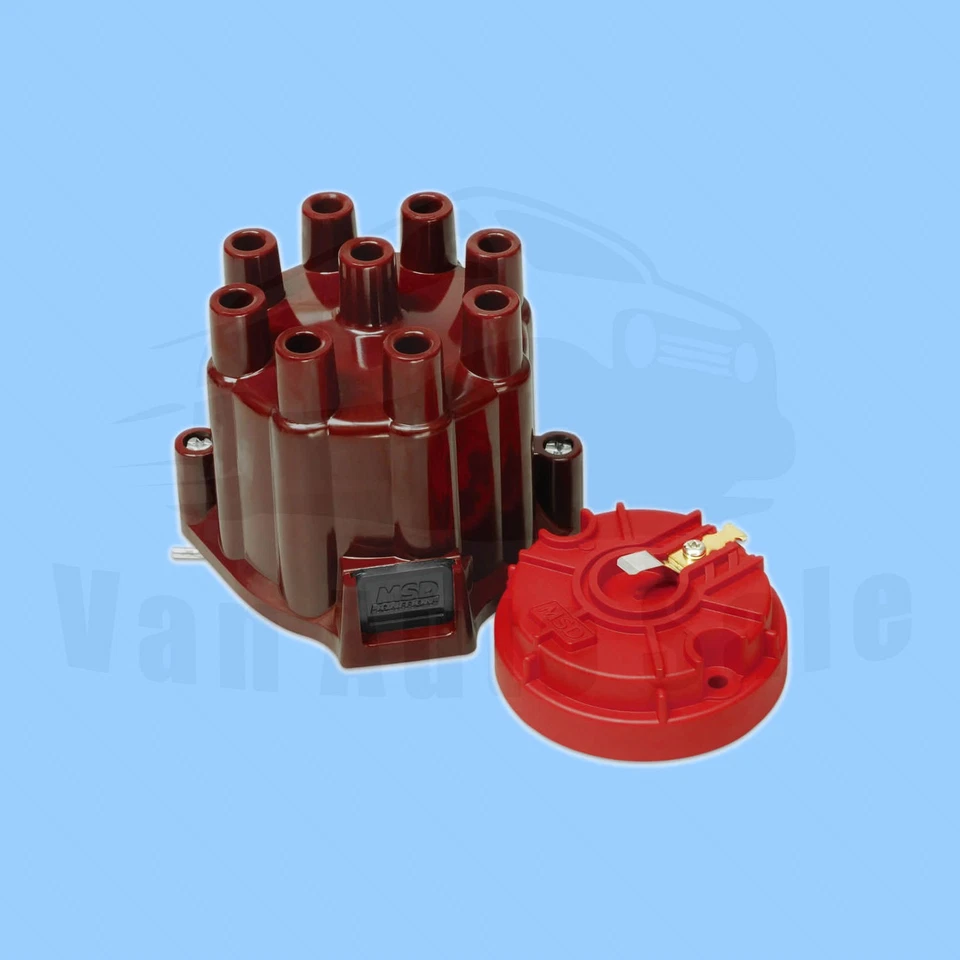 Kit de tapa y rotor de distribuidor MSD se adapta a Chevrolet Chevy II 1963-1968 Foto 2 de 2