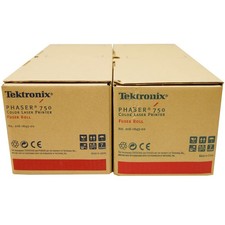 NEW Lot of 2 Xerox Tektronix 016-1843-00 Fuser Roll for Phaser 750 Laser Printer