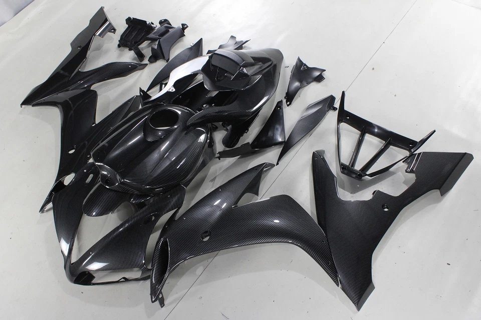 Carbon Fiber Fairing Kit + Tank For Yamaha YZF R1 2004-2006 Injection Bodywork — 第 3/4 张图片