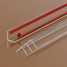 Awvob Wall Corner Protector 4 Pack Clear Self Adhesive Corner Guards Wall Cabine