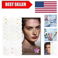 24PCS Waterproof Glitter Freckles: Dazzling Face Tattoos for Every Occasion