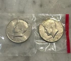 1981 P D John F. Kennedy Half Dollar - BU 2 Coin Lot - Mint Cello