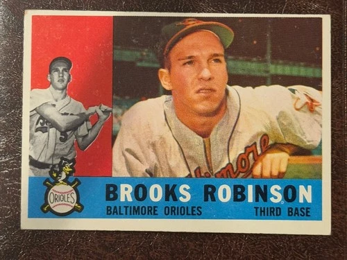 1960 Topps #28 Brooks Robinson EX/EXMT Baltimore Orioles HOF