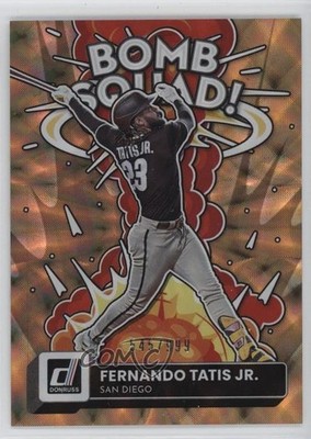 2022 Panini Donruss Bomb Squad /999 Fernando Tatis Jr #BS-5 1cx3