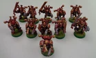 Khorne Berserkers x 11 Chaos Space Marine Games Workshop Warhammer 40K Plastic